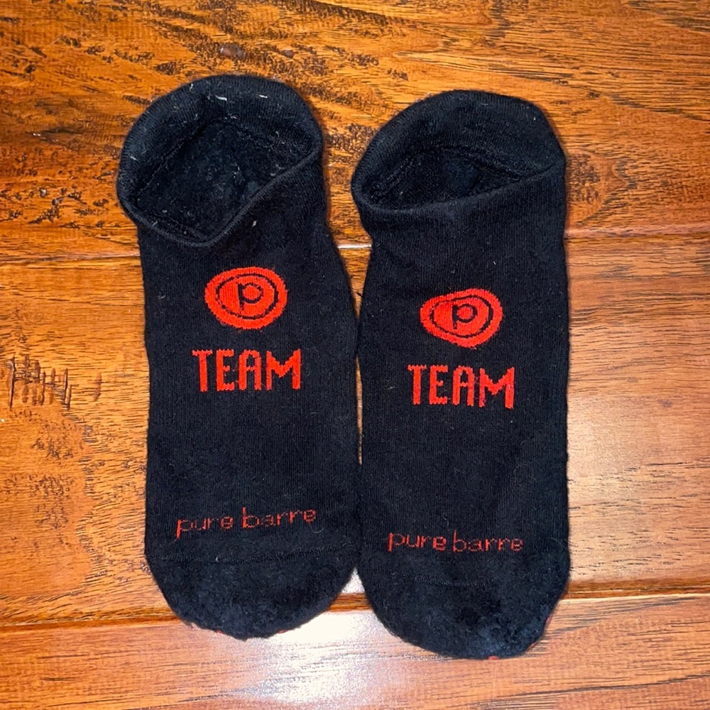 Pure Barre team socks